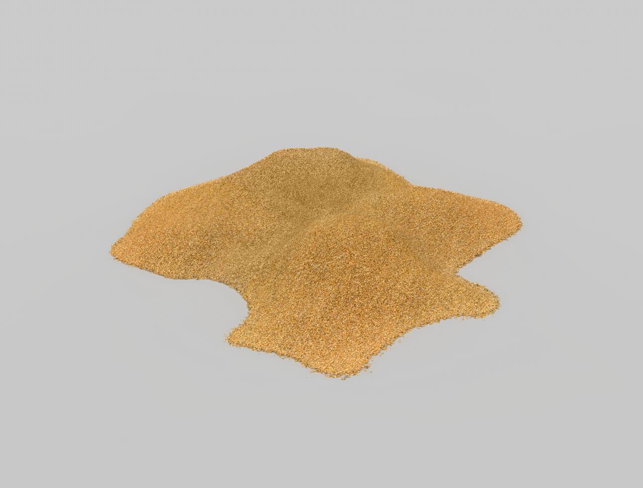 [08/07/2009] Sand: Mit einem Anteil von 25% an der Gesamtmasse ist Silizium das zweithäufigste Element der Erde nach Sauerstoff. Quarzsand, reines Silizium-Dioxid (SiO2), weist einen hohen Silizium Anteil auf und dient deswegen als Ausgangsmaterial der Halbleiterherstellung.