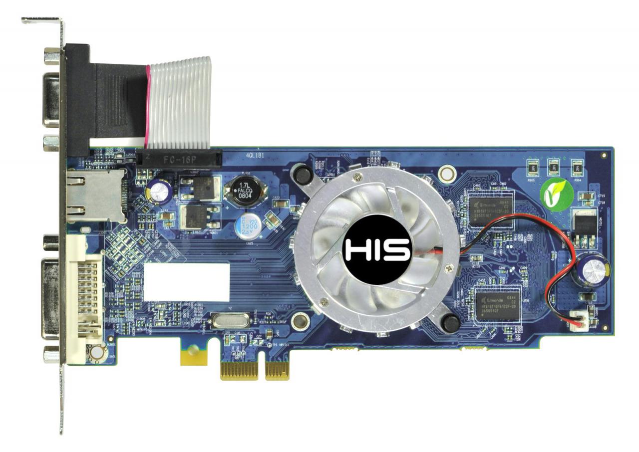 [11/07/2009] Die HIS Radeon HD 4350 iFan besitzt einen PIC-Express-x1- und einen modernen HDMI-Anschluss. (3)