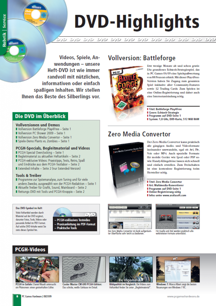 [01/07/2009] PC Games Hardware 08/2009 seit heute im Handel (3)