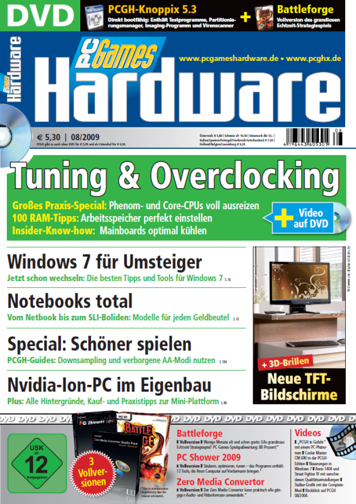 [01/07/2009] PC Games Hardware 08/2009 seit heute im Handel (1)