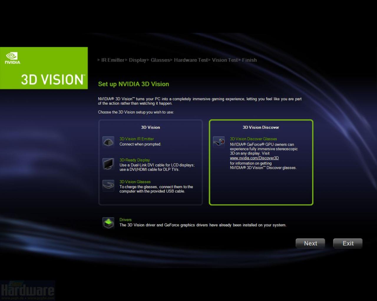 [29/07/2009] 3D Vision Setup Assistent 01