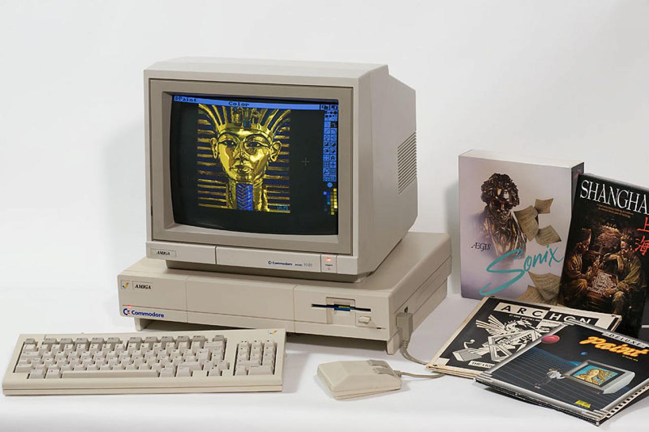 [22/07/2009] Der Amiga, später umbenannt in Amiga 1000.