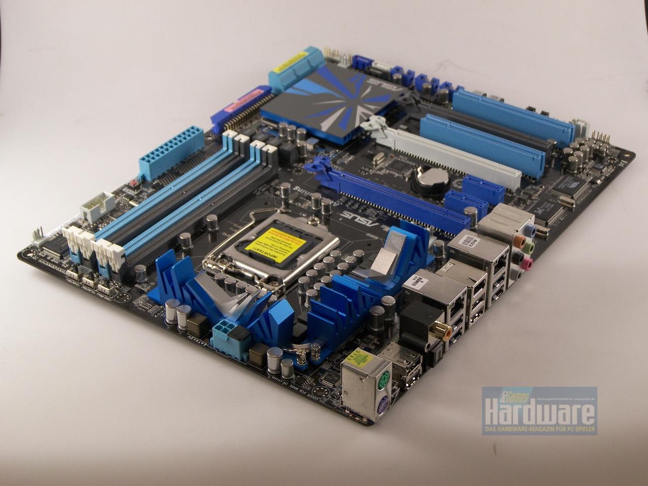 [31/07/2009] P55-Mainboard Asus P7P55D Deluxe für Lynnfield-CPUs (Core i5/Core i7) (3)
