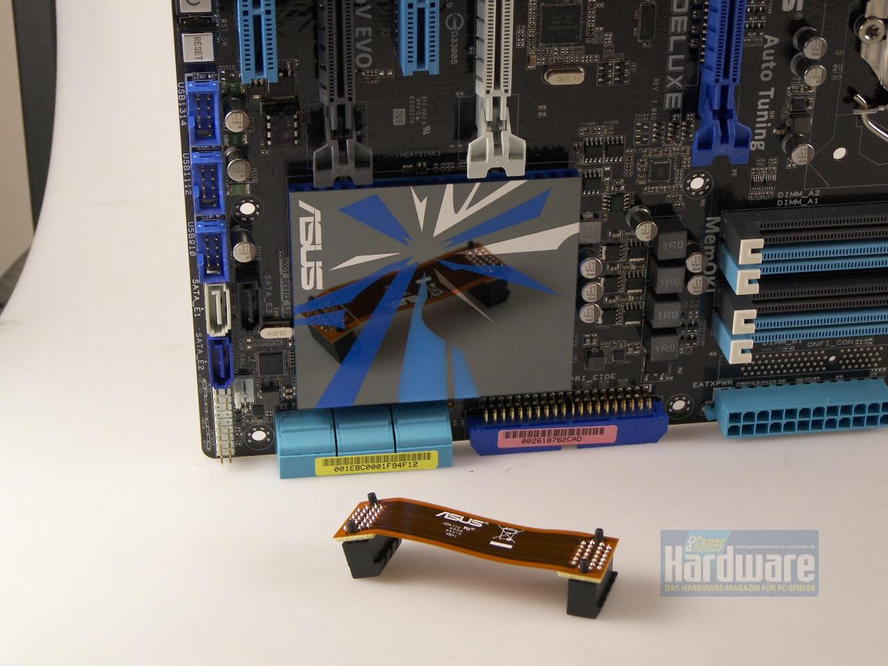 [31/07/2009] P55-Mainboard Asus P7P55D Deluxe für Lynnfield-CPUs (Core i5/Core i7) (6)