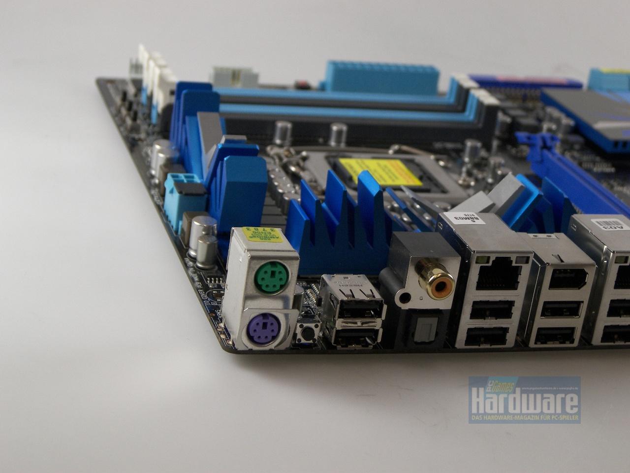 [31/07/2009] P55-Mainboard Asus P7P55D Deluxe für Lynnfield-CPUs (Core i5/Core i7) (17)