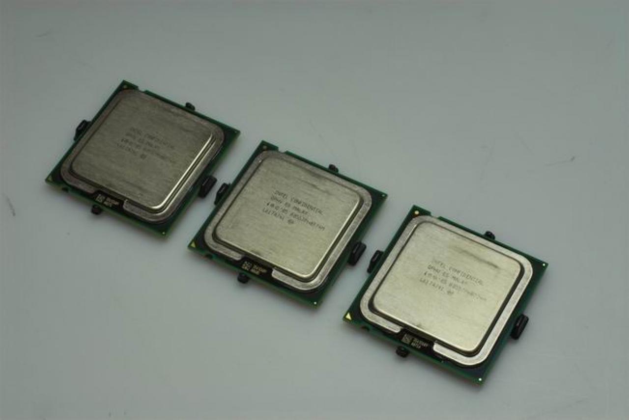 [27/07/2009] Intel Core 2 Duo und Core 2 Quad: Noch sind sie mit 65 Prozent Anteil die häufigsten Intel-CPUs am Markt. (2)