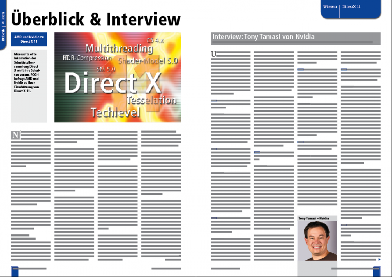 [30/07/2009] DirectX 11 Interview Nvidia Tamasi AMD Huddy PCGH 09 2009 a