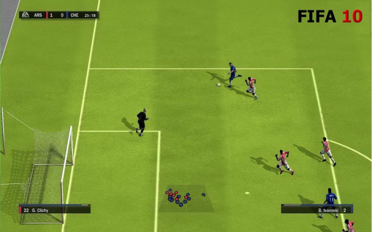 Bildvergleich FIFA 09 vs. FIFA 10
