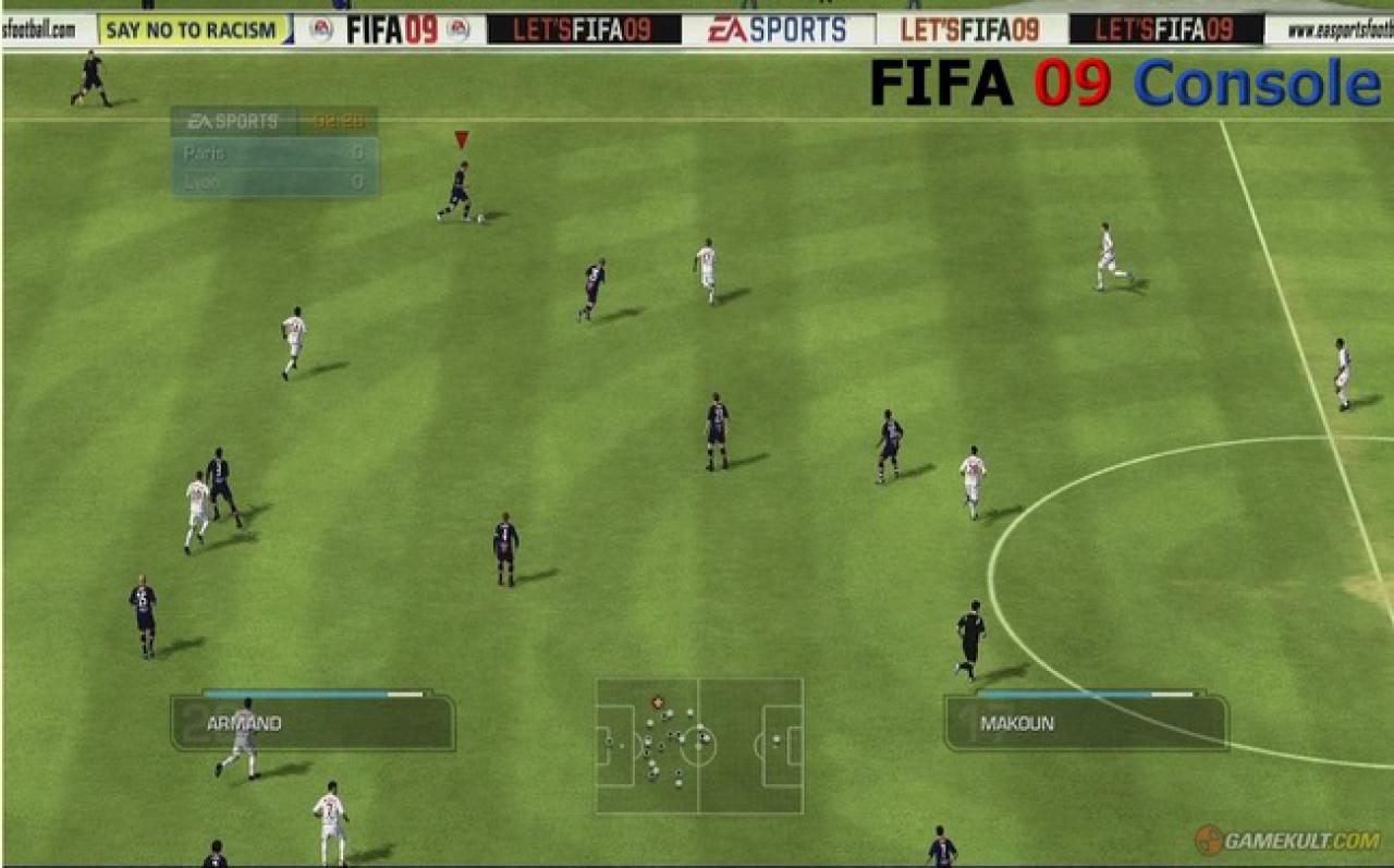 Bildvergleich FIFA 09 vs. FIFA 10