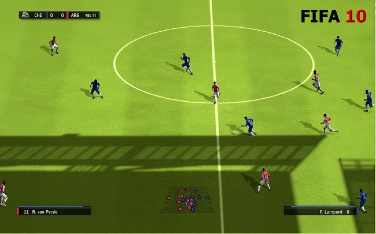 Bildvergleich FIFA 09 vs. FIFA 10