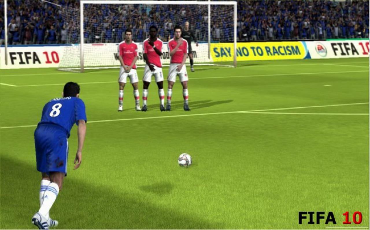 Bildvergleich FIFA 09 vs. FIFA 10