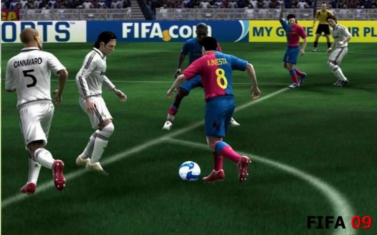 Bildvergleich FIFA 09 vs. FIFA 10