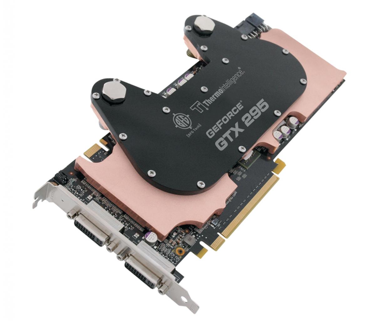 [09/07/2009] BFG stockt mit der Geforce GTX 285 OCFU und GTX 295 H2OC das Sortiment um zwei neue High-End-Grafikkarten auf. (5)