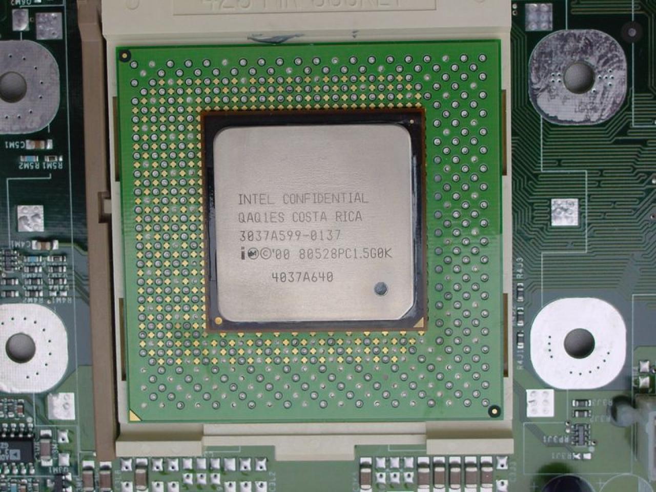 [24/07/2009] Der Pentium 4 mit Willamette-Kern und 1,5 GHz