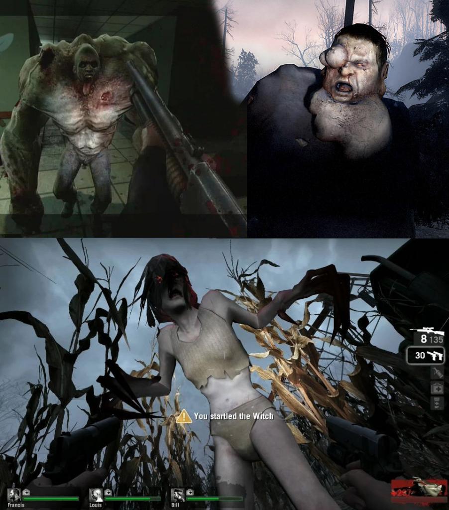 [03/07/2009] Left 4 Dead: Witch, Boomer und Tank