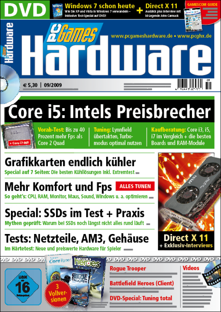 [30/07/2009] PC Games Hardware 09 2009 DVD Cover