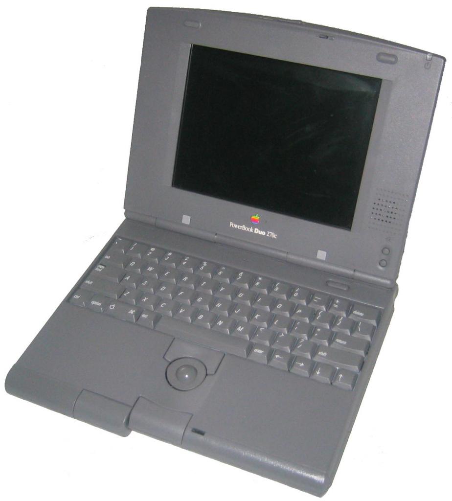 [17/07/2009] 1997 bringt Apple das Apple PowerBook Duo 270c.