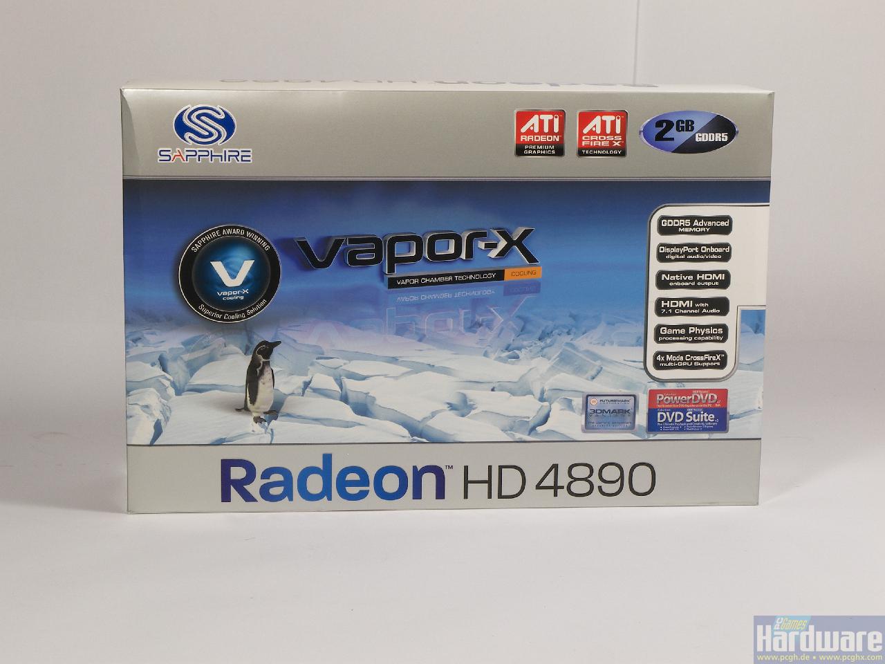 [20/07/2009] Sapphire Vapor-X Radeon HD 4890 2048 MB neu im Testlabor. (4)