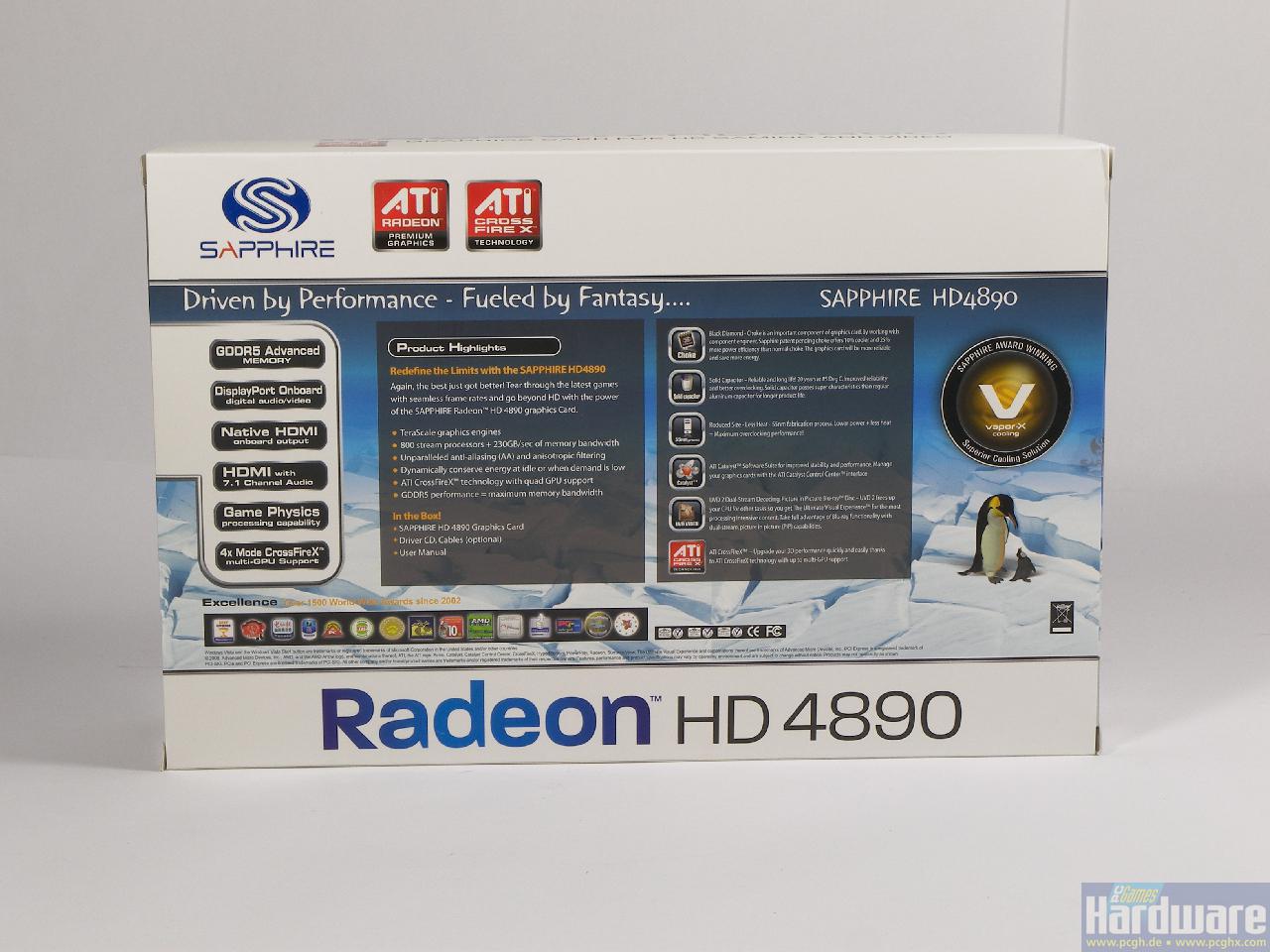[20/07/2009] Sapphire Vapor-X Radeon HD 4890 2048 MB neu im Testlabor. (5)