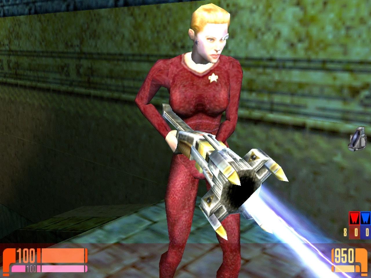 [31/07/2009] Auch in der Star-Trek-Reihe gibt es einige laue Spiele, die dem Ruf nicht gut getan haben. Elite Force war auf jeden Fall eine der besten Serien innerhalb der Star-Trek-Familie (im Bild: Star Trek Voyager: Elite Force 2).