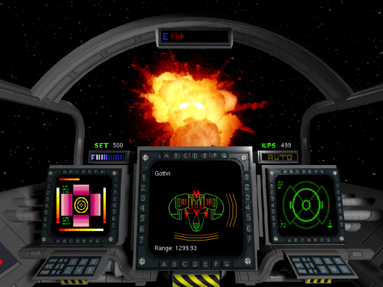 [30/07/2009] Privateer und Chris Roberts: Ein Dreamteam. Der Elite-Nachfolger und Freelancer-Vorgänger war ein Spin-off der Wing-Commander-Serie. Privateer 3, mit Online-Ambitionen, wäre heutzutage eine gern gesehene Weiterentwicklung (im Bild: Privateer Gemini Gold). Roberts arbeitet aber lieber an Star Citizen.