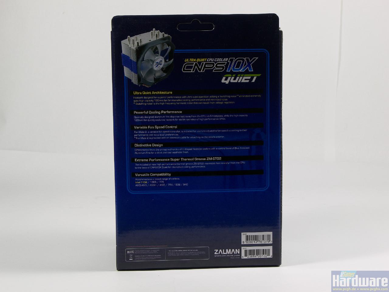 [20/07/2009] Zalman CNPS 10X Quiet neu im Testlabor. (2)