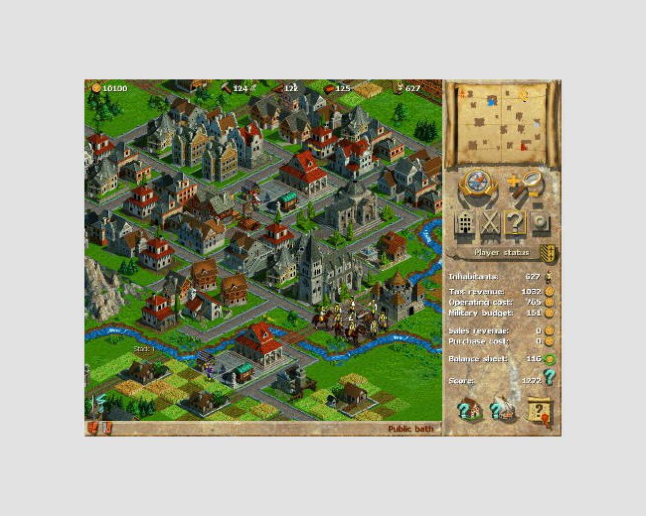 Anno im Wandel der Zeit (Niedrigste Zoomstufe in Anno 1602)
