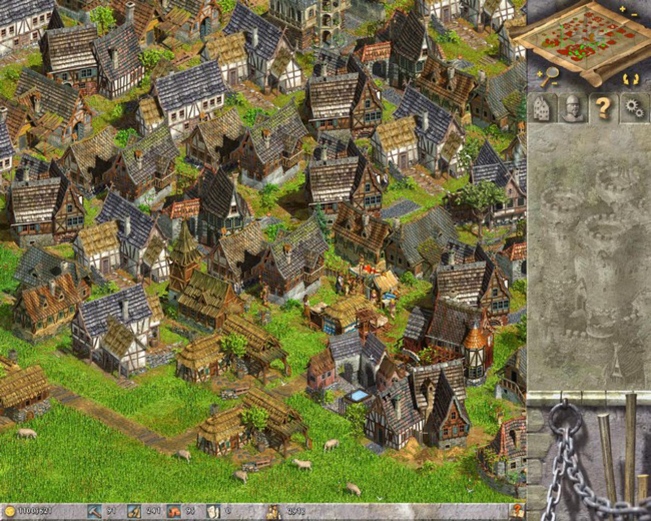 Anno im Wandel der Zeit (Niedrigste Zoomstufe in Anno 1503)