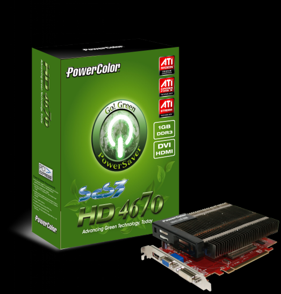 [20/07/2009] TUL Powercolor Go! Green SCS3 HD 4670 HDMI