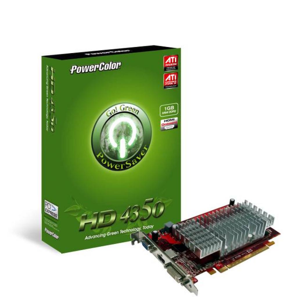 [20/07/2009] TUL Powercolor Go! Green SCS HD 4350 HDMI