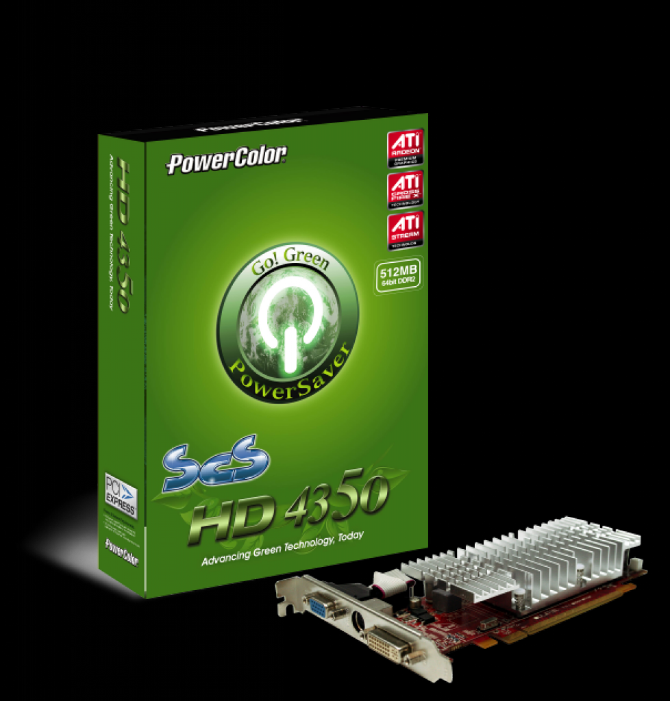 [20/07/2009] TUL Powercolor Go! Green SCS HD 4350