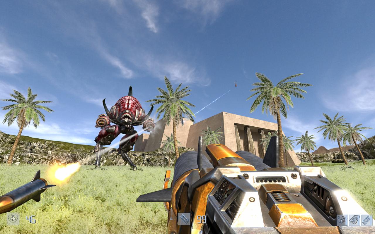 [15/07/2009] 2001 - Serious Sam: The First Encounter: Stellvertretend für viele der Genrevertreter ist hier eigentlich keine KI vorhanden. 