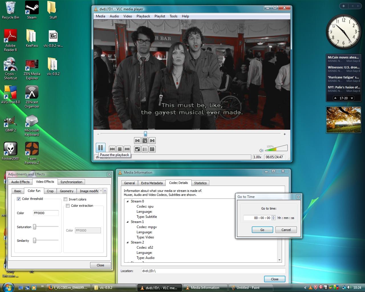 [08/07/2009] VLC Media Player 1.1.1 angekündigt - Radeon GPU-Beschleunigung repariert