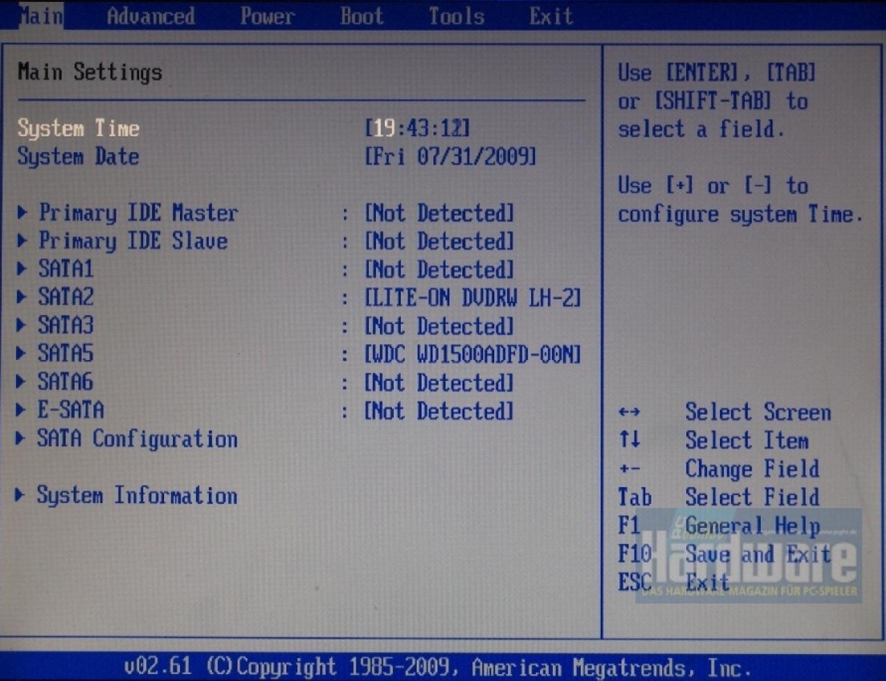 [03/08/2009] BIOS: 785G-Mainboard Asus M4A785TD-V Evo (6)