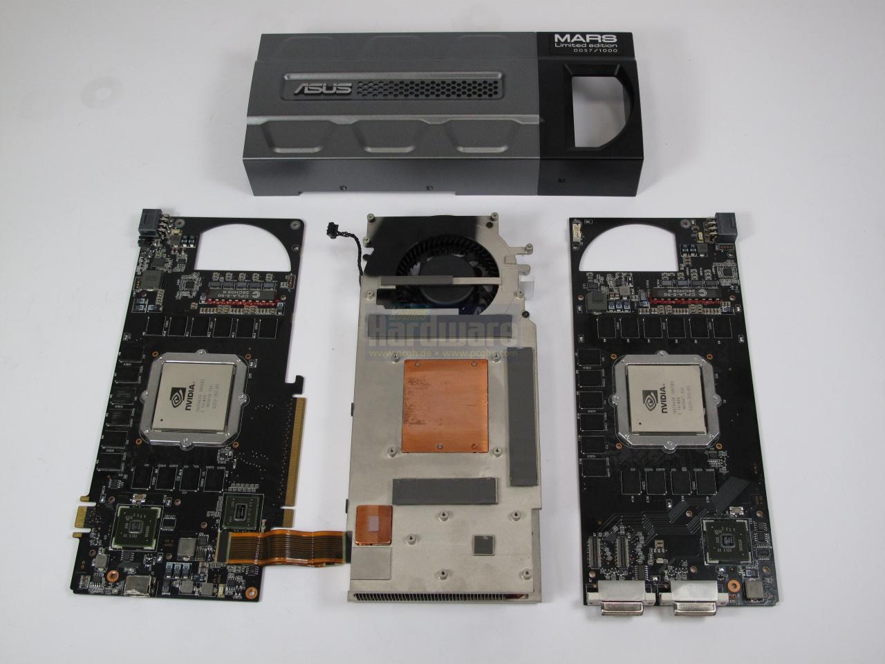 [31/08/2009] Asus Mars: Alle Teile auf einen Blick.