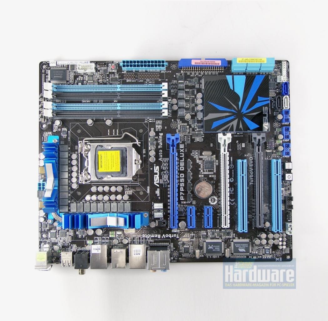 [28/08/2009] P55-Mainboard: Asus P7P55D Deluxe