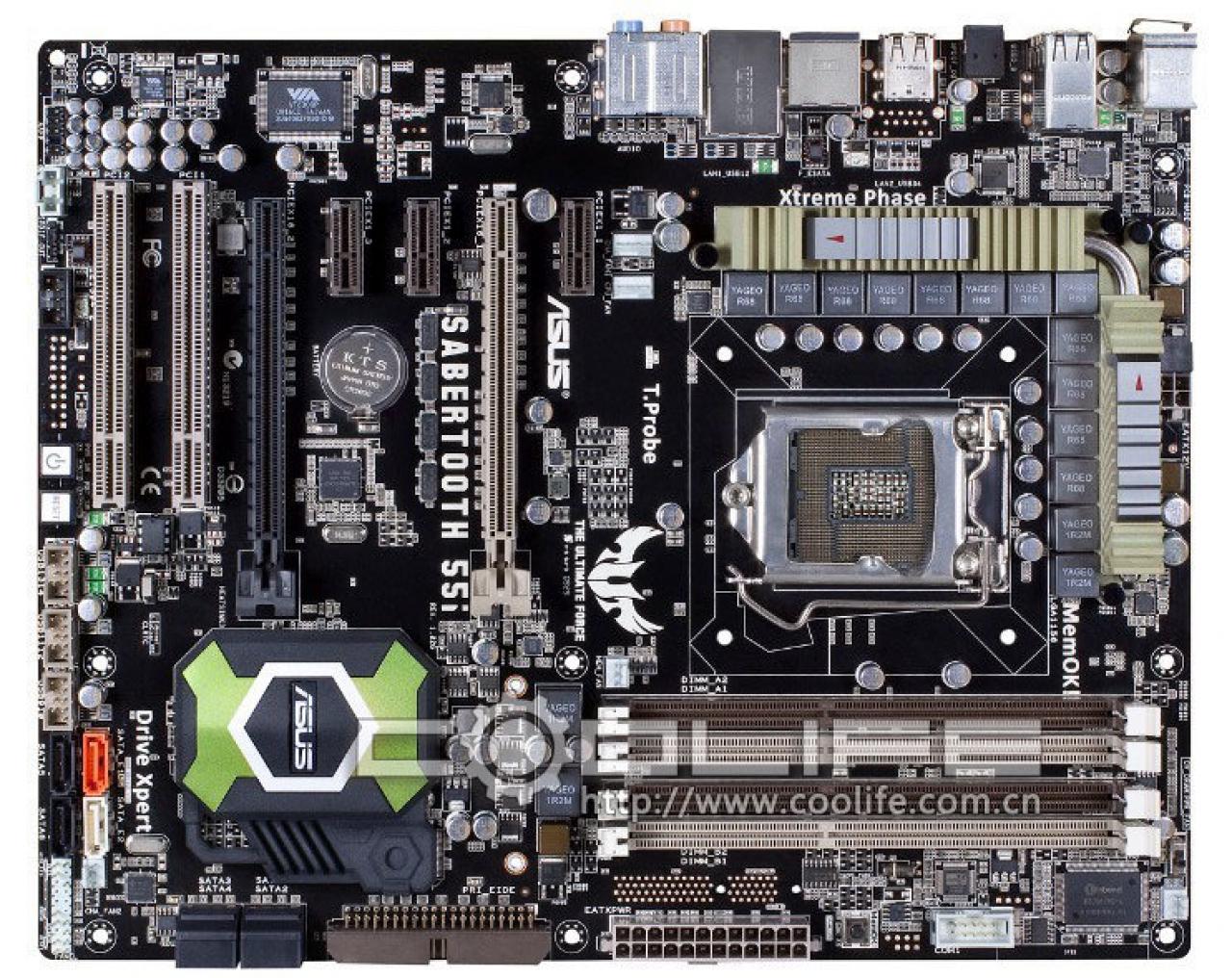 [24/08/2009] Neues P55-Mainboard: Asus TUF Sabertooth 55i (1)