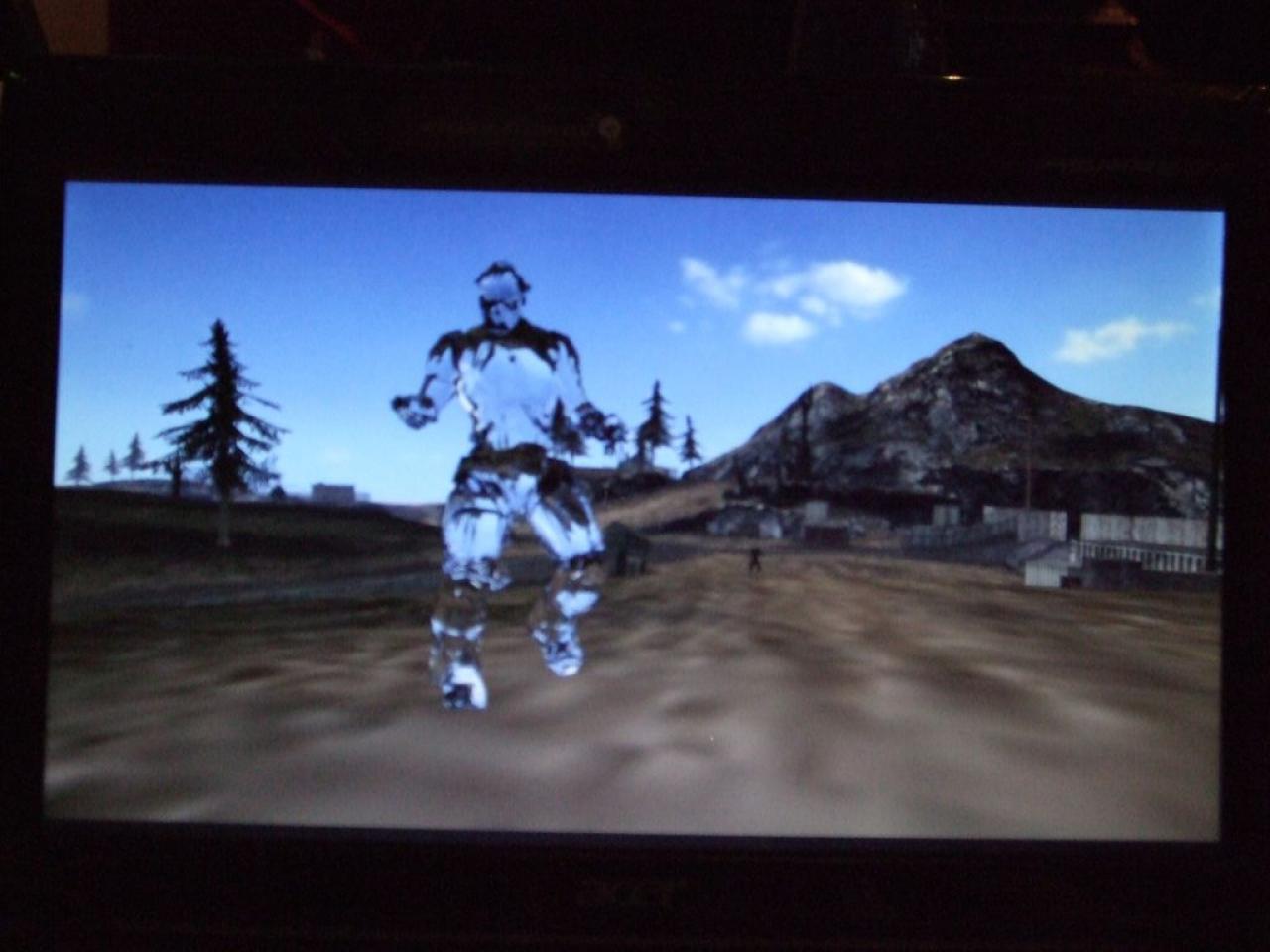 [20/08/2009] Quake Wars Raytraced: eine animierte Figur aus Glas - mit korrekter Lichtbrechung