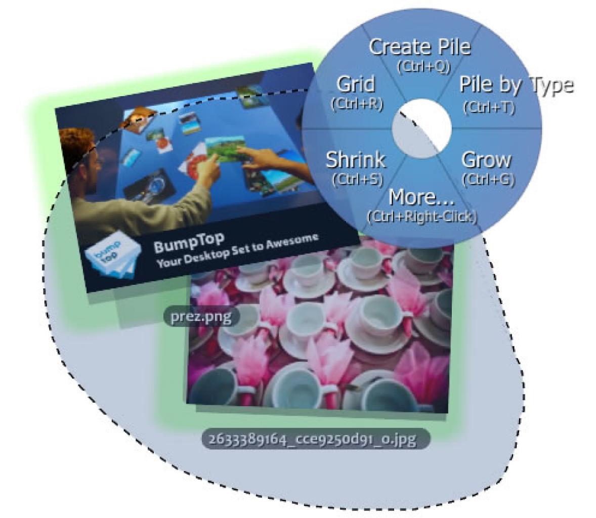 [10/08/2009] Sapphire liefert zu den Grafikkarten Bumptop mit (1)