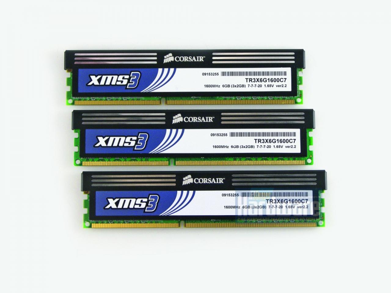 [28/08/2009] Corsair TR3X6G1600C7