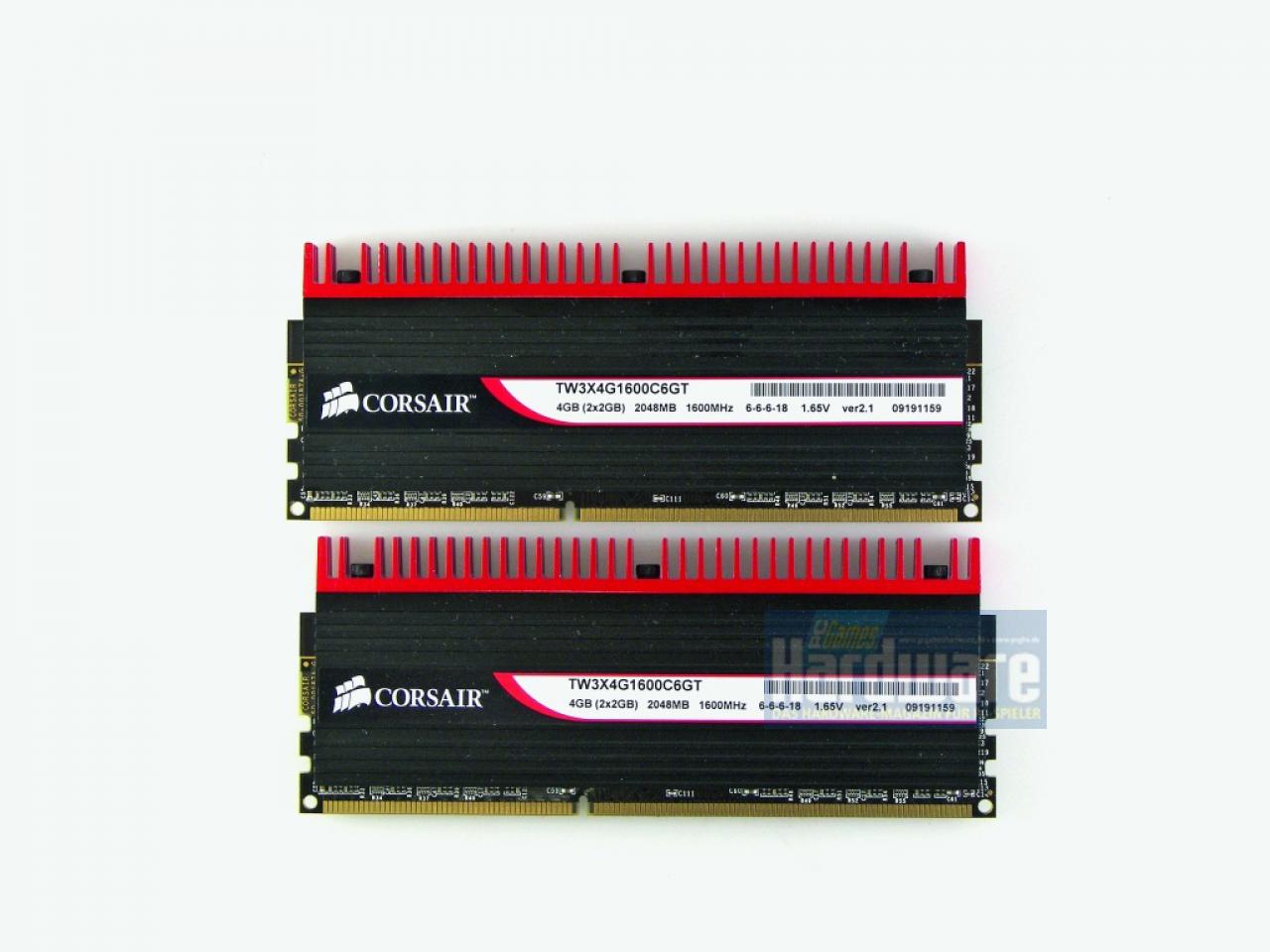 [28/08/2009] Corsair TW3X4G1600C6GT