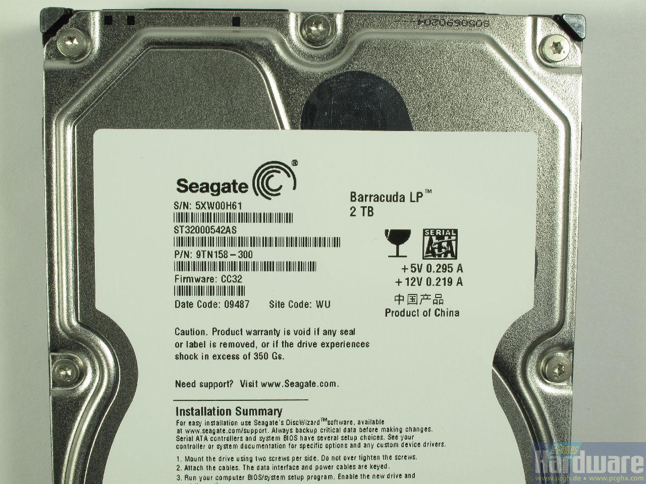 [27/08/2009] Seagate Barracuda 5900.12 2.000 GByte (8)