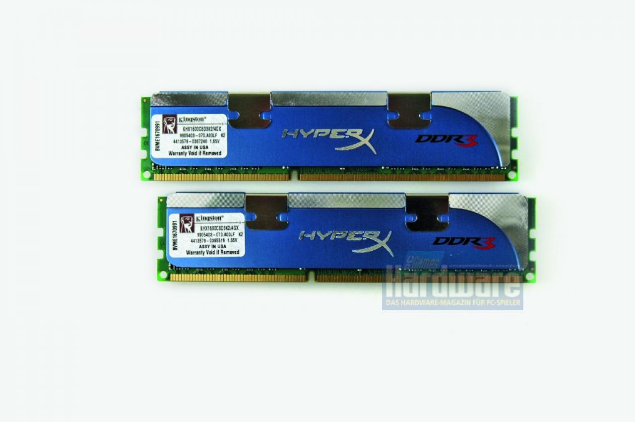 [28/08/2009] Kingston Hyper X KHX1600C8D3K2/4GX