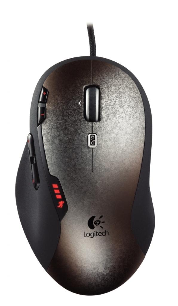 [06/08/2009] Logitech G500: Draufsicht