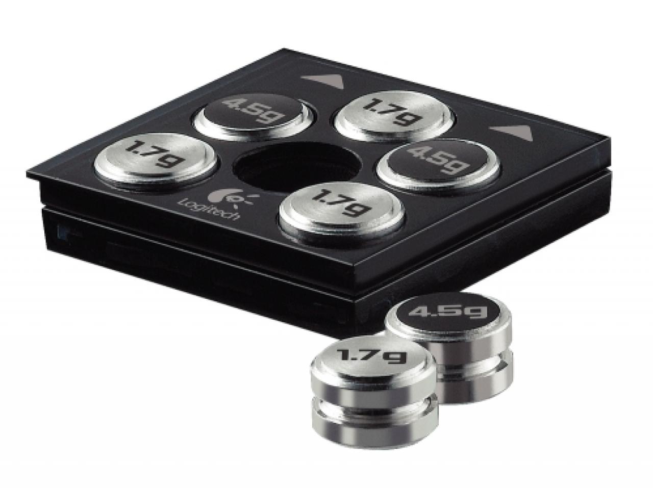 [06/08/2009] Logitech G500: Gewichte