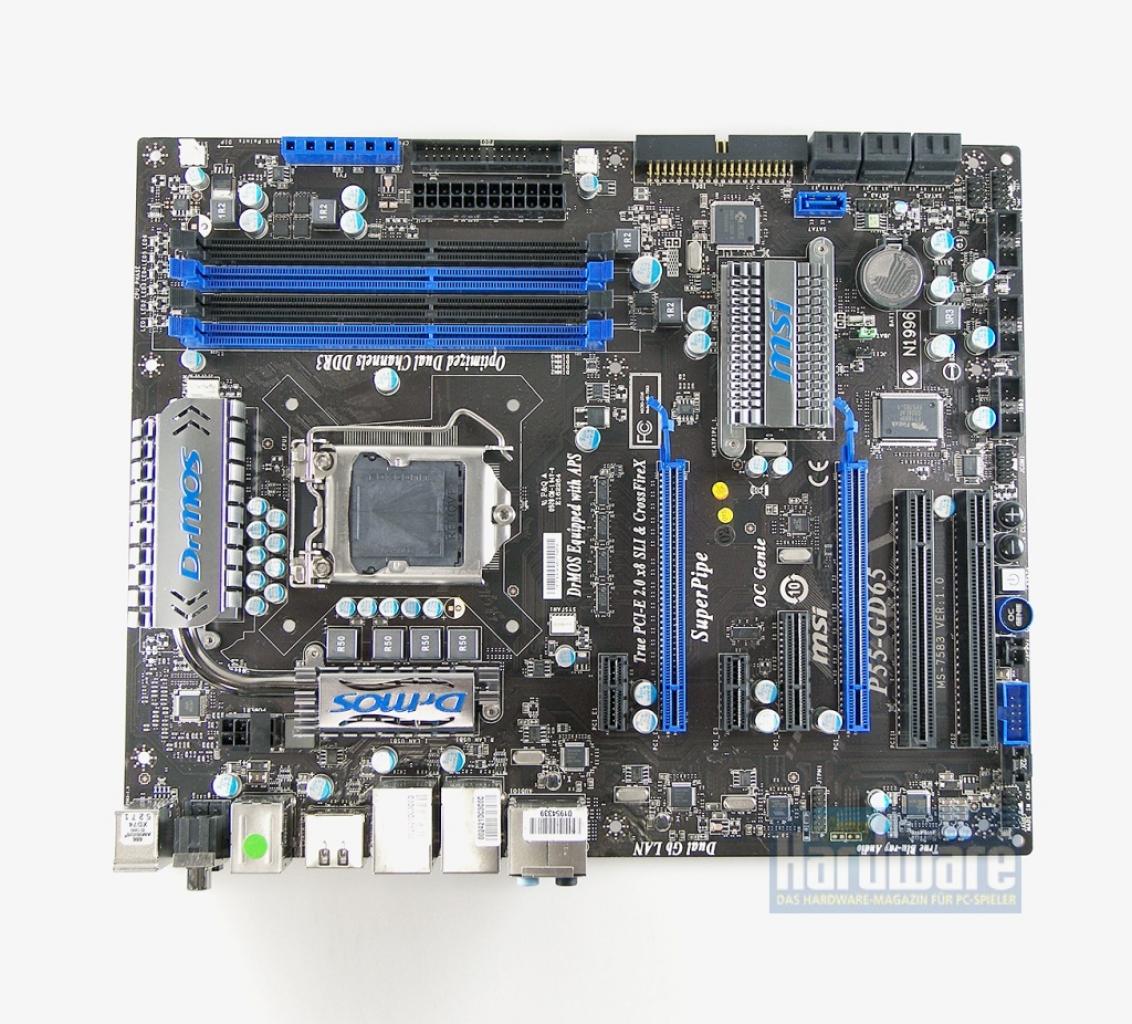 [28/08/2009] P55-Mainboard: MSI P55-GD65