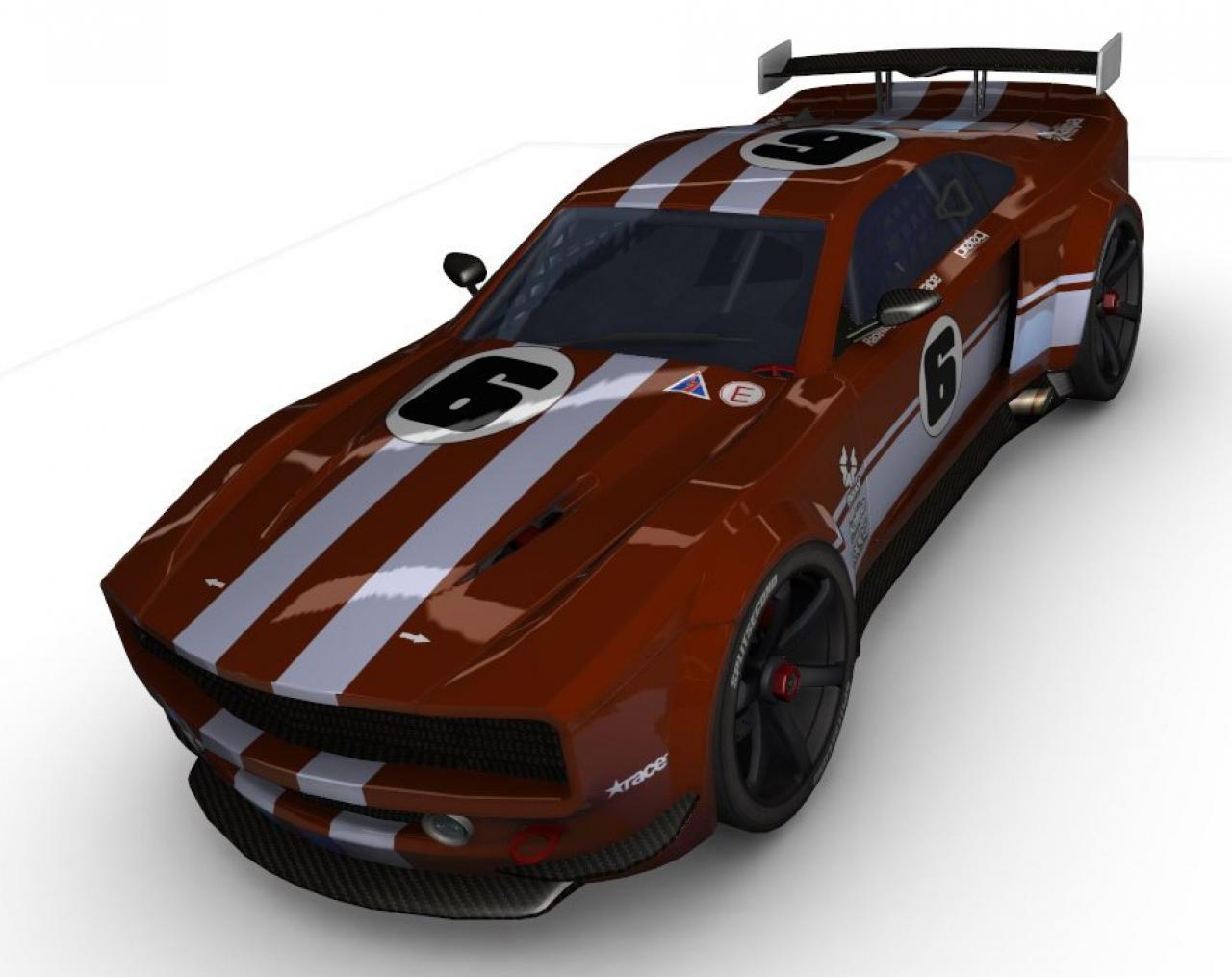 [06/08/2009] OptiX Disney racecar high angle