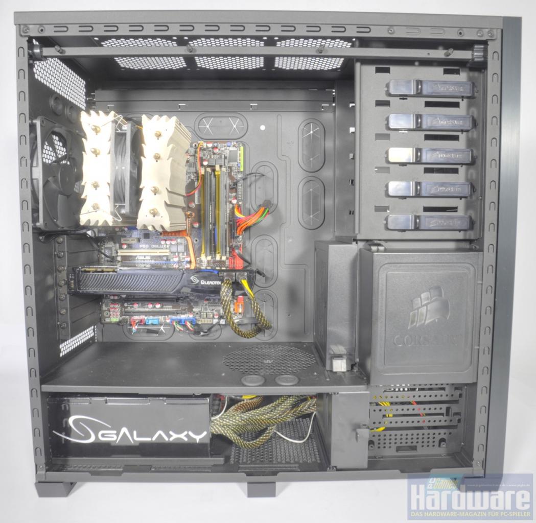 [19/08/2009] Corsair Obsidian 800D im Gehäuse-Test