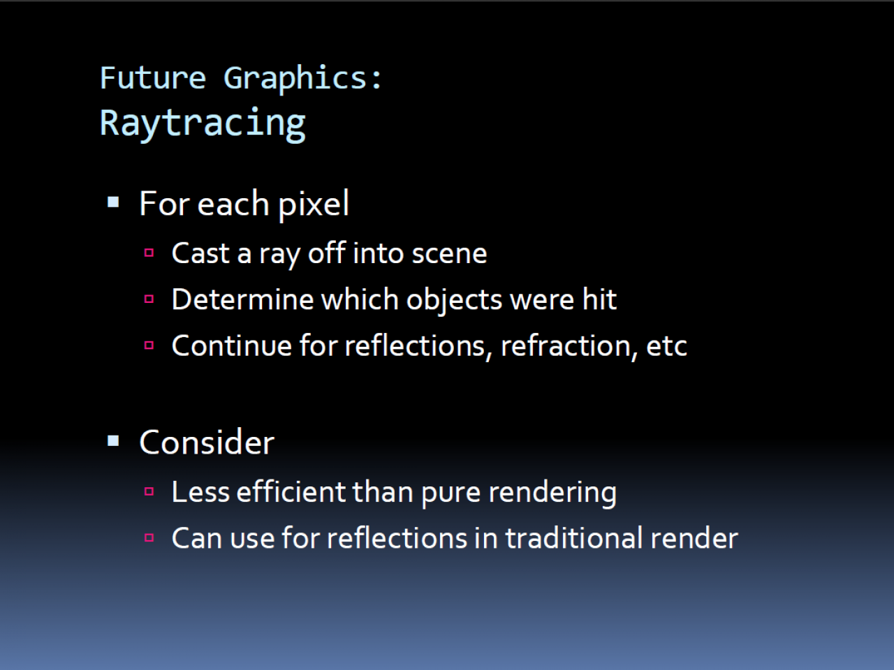 [17/08/2009] Sweeney End of GPU Roadmap 12