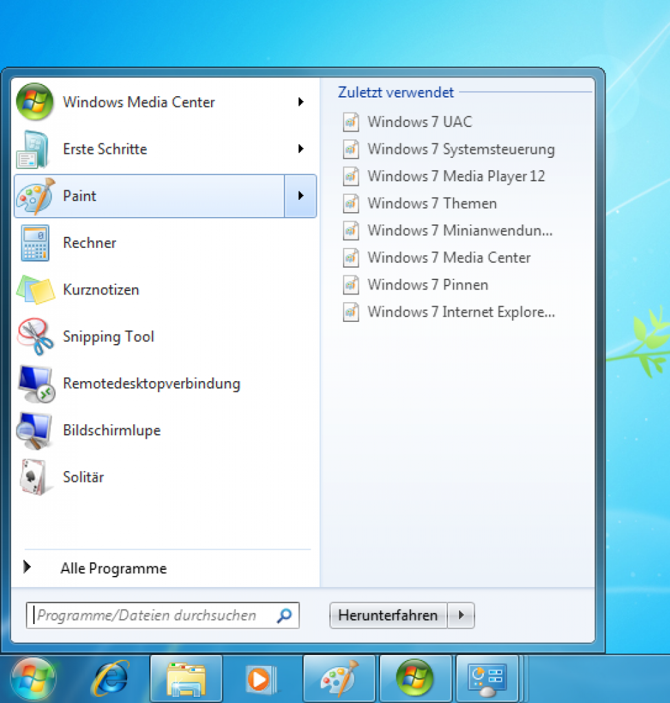 [19/08/2009] Windows 7 RTM: Das neue Startmenü